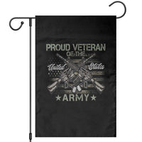 Proud Veteran Of The United States Army Garden Flag USA Flag Camouflage - Wonder Print Shop