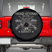 Proud Veteran Of The United States Army Spare Tire Cover USA Flag Camouflage - Wonder Print Shop