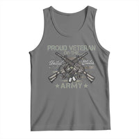Proud Veteran Of The United States Army Tank Top USA Flag Camouflage - Wonder Print Shop
