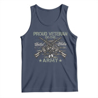 Proud Veteran Of The United States Army Tank Top USA Flag Camouflage - Wonder Print Shop