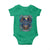 US Navy Veteran Service Honor Sacrifice Baby Onesie Vintage Bald Eagle American Flag Anchor - Wonder Print Shop