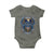 US Navy Veteran Service Honor Sacrifice Baby Onesie Vintage Bald Eagle American Flag Anchor - Wonder Print Shop