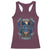 US Navy Veteran Service Honor Sacrifice Racerback Tank Top Vintage Bald Eagle American Flag Anchor - Wonder Print Shop