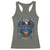 US Navy Veteran Service Honor Sacrifice Racerback Tank Top Vintage Bald Eagle American Flag Anchor - Wonder Print Shop