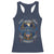 US Navy Veteran Service Honor Sacrifice Racerback Tank Top Vintage Bald Eagle American Flag Anchor - Wonder Print Shop