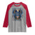 US Navy Veteran Service Honor Sacrifice Raglan Shirt Vintage Bald Eagle American Flag Anchor - Wonder Print Shop