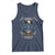 US Navy Veteran Service Honor Sacrifice Tank Top Vintage Bald Eagle American Flag Anchor - Wonder Print Shop