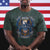 US Navy Veteran Service Honor Sacrifice T Shirt Vintage Bald Eagle American Flag Anchor - Wonder Print Shop