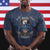 US Navy Veteran Service Honor Sacrifice T Shirt Vintage Bald Eagle American Flag Anchor - Wonder Print Shop