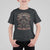 American Legendary Motorcycle Indian Biker Club T Shirt For Kid Vintage Native American Skull Chief - Wonder Print Shop