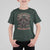 American Legendary Motorcycle Indian Biker Club T Shirt For Kid Vintage Native American Skull Chief - Wonder Print Shop