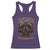 American Legendary Motorcycle Indian Biker Club Racerback Tank Top Vintage Native American Skull Chief - Wonder Print Shop