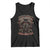 American Legendary Motorcycle Indian Biker Club Tank Top Vintage Native American Skull Chief - Wonder Print Shop