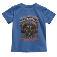 American Legendary Motorcycle Indian Biker Club Toddler T Shirt Vintage Native American Skull Chief - Wonder Print Shop