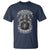 Never Underestimate An Old Man Who Has Native Blood And Motorcycle T Shirt Native American Biker - Wonder Print Shop