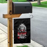 Still Here Still Strong Native Pride Garden Flag Native American Feather - Wonder Print Shop