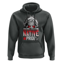 Still Here Still Strong Native Pride Hoodie Native American Feather - Wonder Print Shop