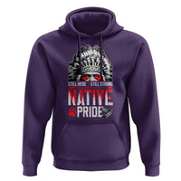 Still Here Still Strong Native Pride Hoodie Native American Feather - Wonder Print Shop