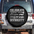 Native American Weapon Celebrate Diversity Spare Tire Cover Indigenous Pride - Wonder Print Shop