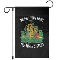 Three Sisters Respect Your Roots Garden Flag Native American Heritage History Month - Wonder Print Shop
