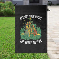 Three Sisters Respect Your Roots Garden Flag Native American Heritage History Month - Wonder Print Shop