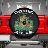 Three Sisters Respect Your Roots Spare Tire Cover Native American Heritage History Month - Wonder Print Shop