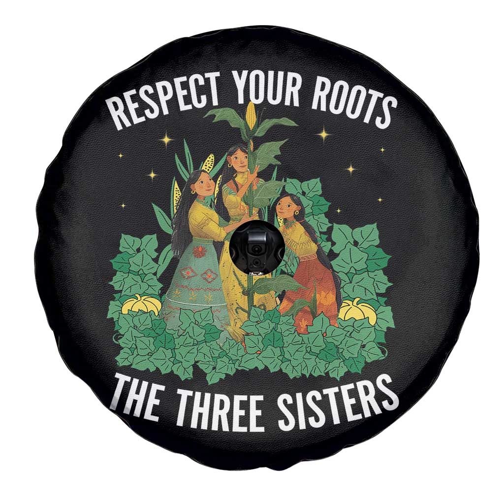Three Sisters Respect Your Roots Spare Tire Cover Native American Heritage History Month - Wonder Print Shop