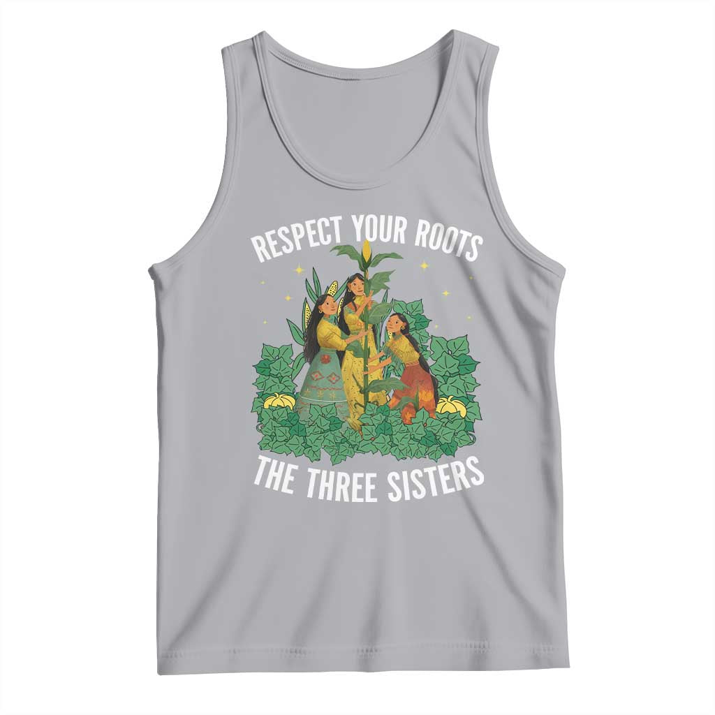 Three Sisters Respect Your Roots Tank Top Native American Heritage History Month - Wonder Print Shop