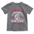 American History Begins With Native History Toddler T Shirt Native American Indigenous Indian Warrior - Wonder Print Shop