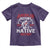 American History Begins With Native History Toddler T Shirt Native American Indigenous Indian Warrior - Wonder Print Shop