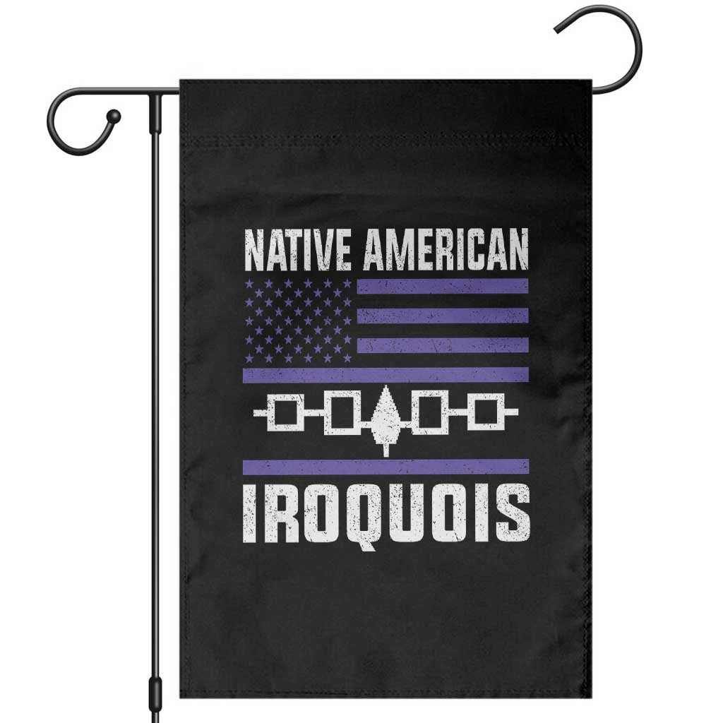 Native American Iroquois Garden Flag Haudenosaunee Nation Vintage USA Flag - Wonder Print Shop