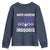 Native American Iroquois Youth Sweatshirt Haudenosaunee Nation Vintage USA Flag - Wonder Print Shop