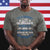 I Am A Grumpy Old Navy Veteran My Level Of Sarcasm Depends On Your Level Of Stupidity T Shirt - Wonder Print Shop