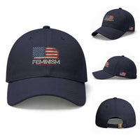 Feminism Feminist American Flag Baseball Cap Patriotic Womens Rights