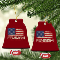 Feminism Feminist American Flag Ceramic Ornament Patriotic Womens Rights