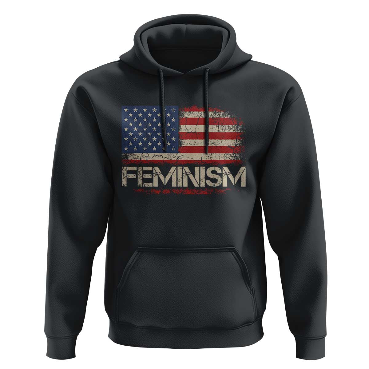 Feminism Feminist American Flag Hoodie Patriotic Womens Rights