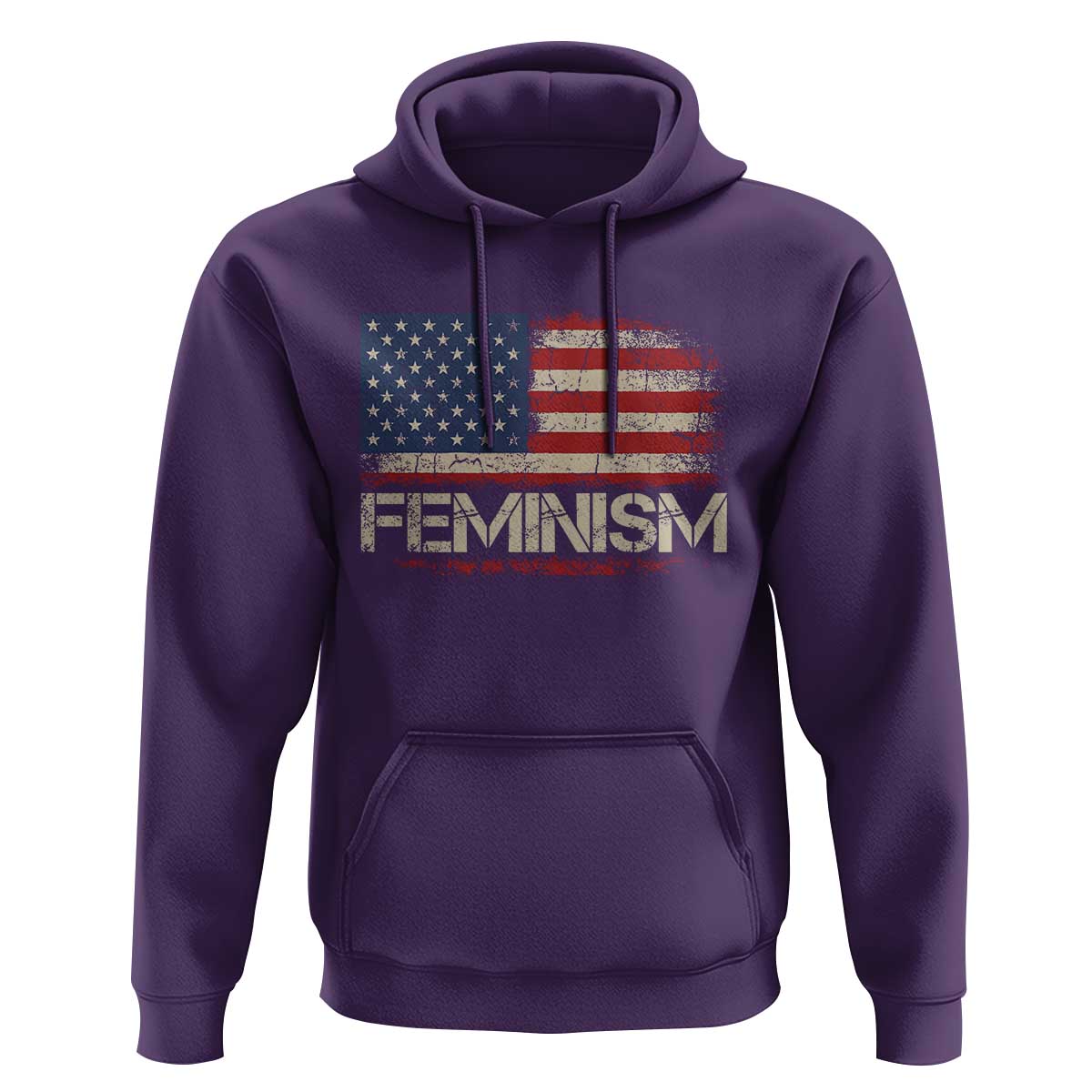 Feminism Feminist American Flag Hoodie Patriotic Womens Rights