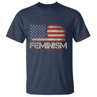 Feminism Feminist American Flag T Shirt Patriotic Womens Rights