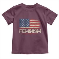 Feminism Feminist American Flag Toddler T Shirt Patriotic Womens Rights