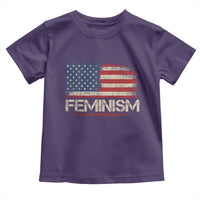 Feminism Feminist American Flag Toddler T Shirt Patriotic Womens Rights