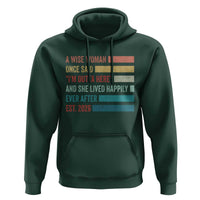 Funny Retired 2026 Hoodie A Wise Woman Once Said I'm Outta Here Retirement Gift