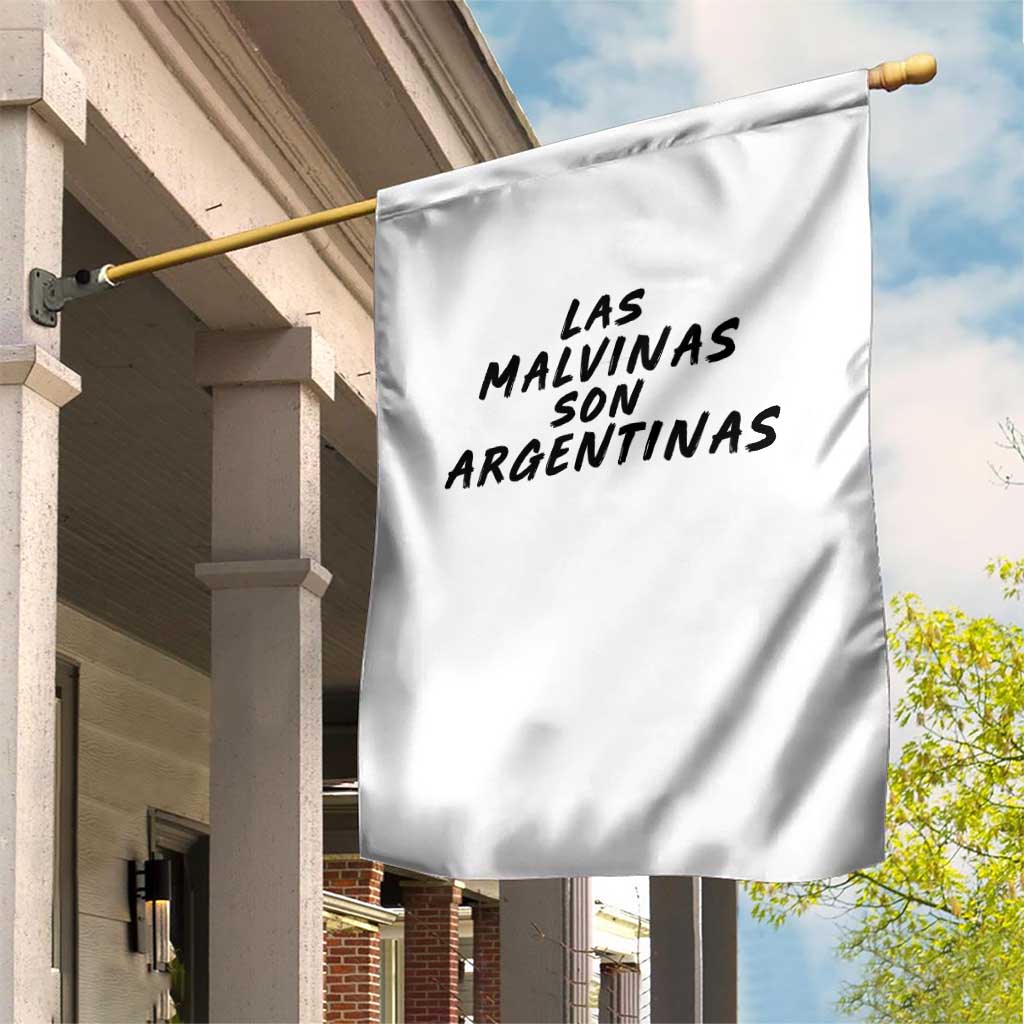 Las Malvinas Son Argentinas Garden Flag Political Statement