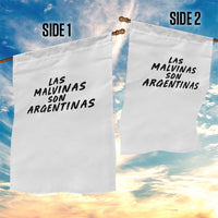 Las Malvinas Son Argentinas Garden Flag Political Statement