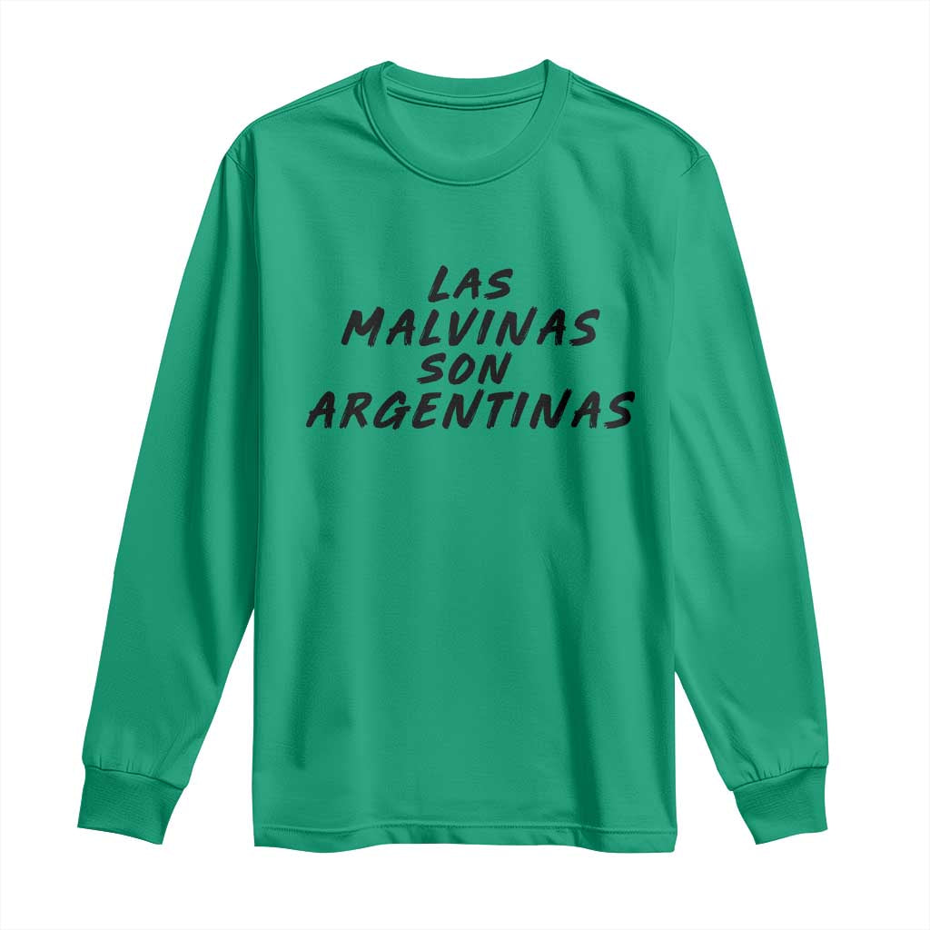 Las Malvinas Son Argentinas Long Sleeve Shirt Political Statement
