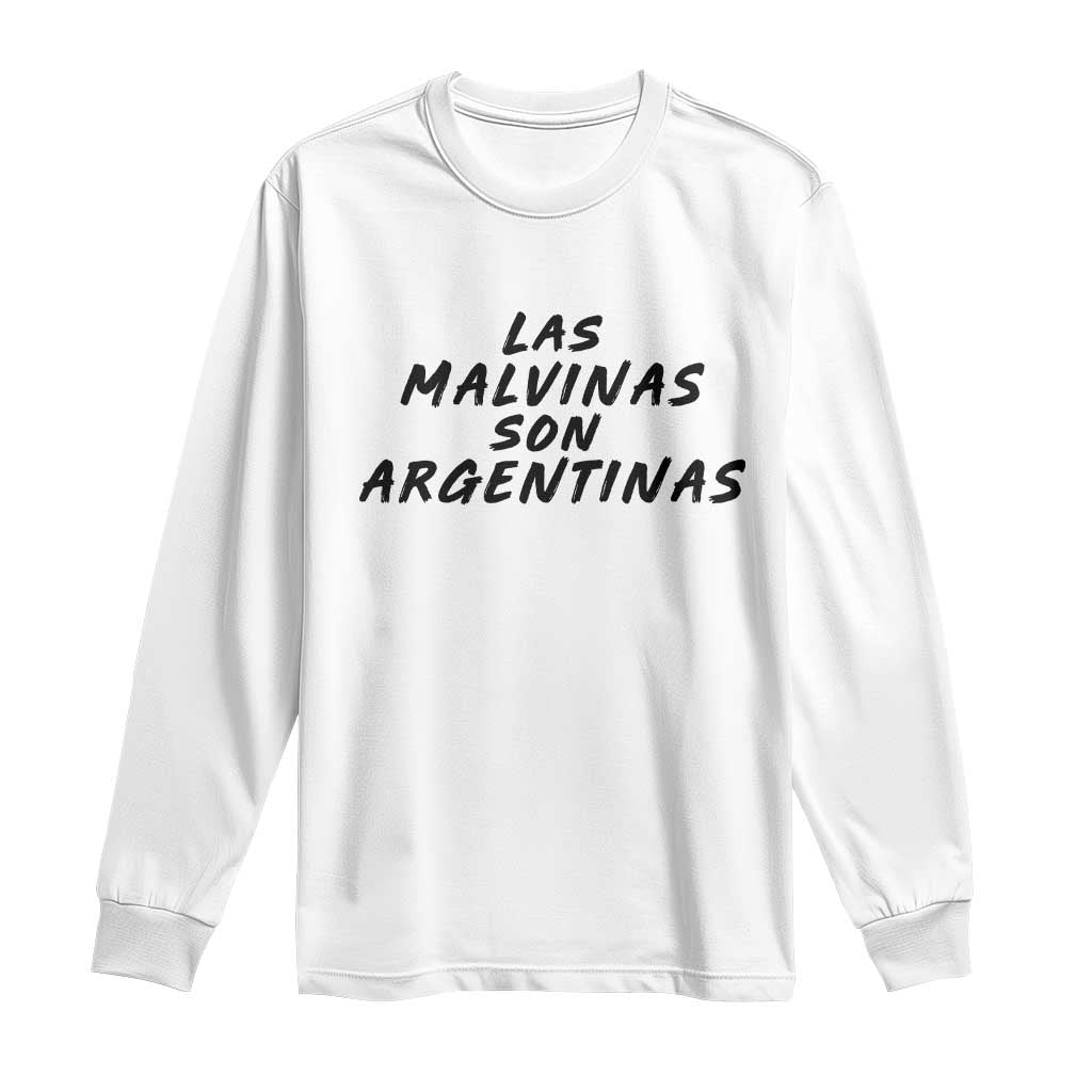 Las Malvinas Son Argentinas Long Sleeve Shirt Political Statement
