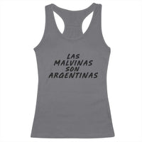 Las Malvinas Son Argentinas Racerback Tank Top Political Statement