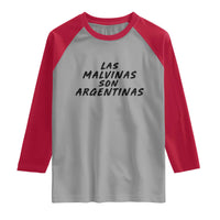 Las Malvinas Son Argentinas Raglan Shirt Political Statement