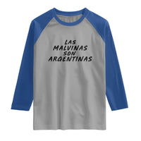 Las Malvinas Son Argentinas Raglan Shirt Political Statement