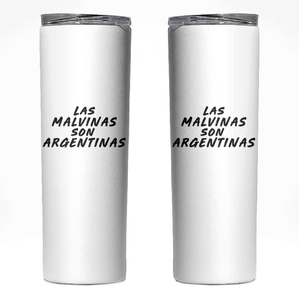 Las Malvinas Son Argentinas Skinny Tumbler Political Statement