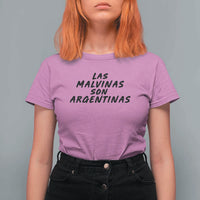 Las Malvinas Son Argentinas T Shirt For Women Political Statement